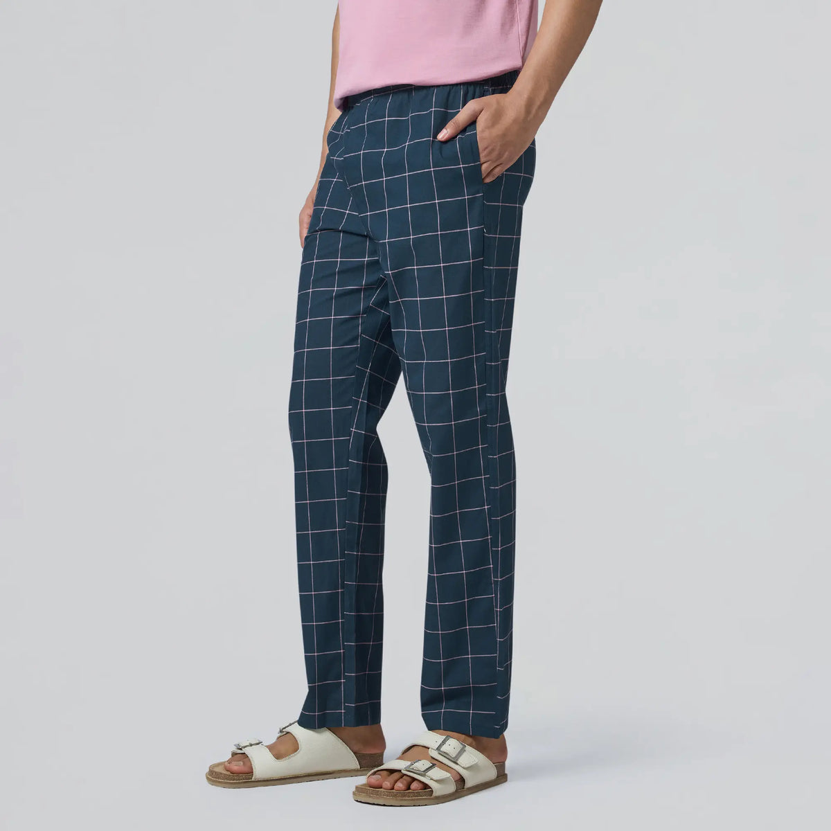 Checkmate Combed Cotton Pyjamas Pink Pop - XYXX Apparels