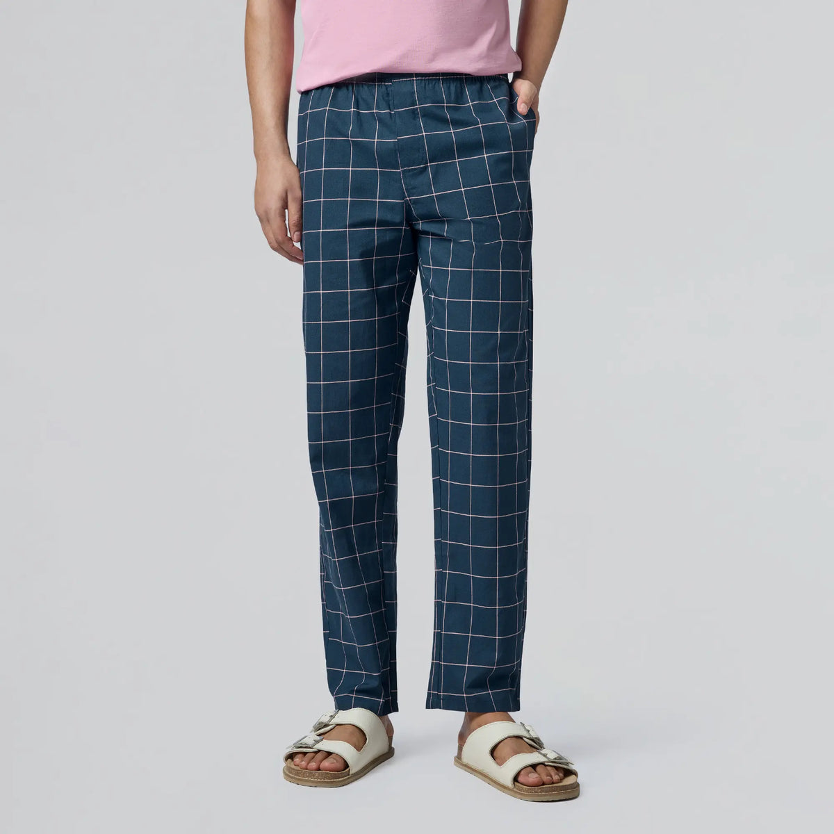 Checkmate Combed Cotton Pyjamas Pink Pop - XYXX Apparels