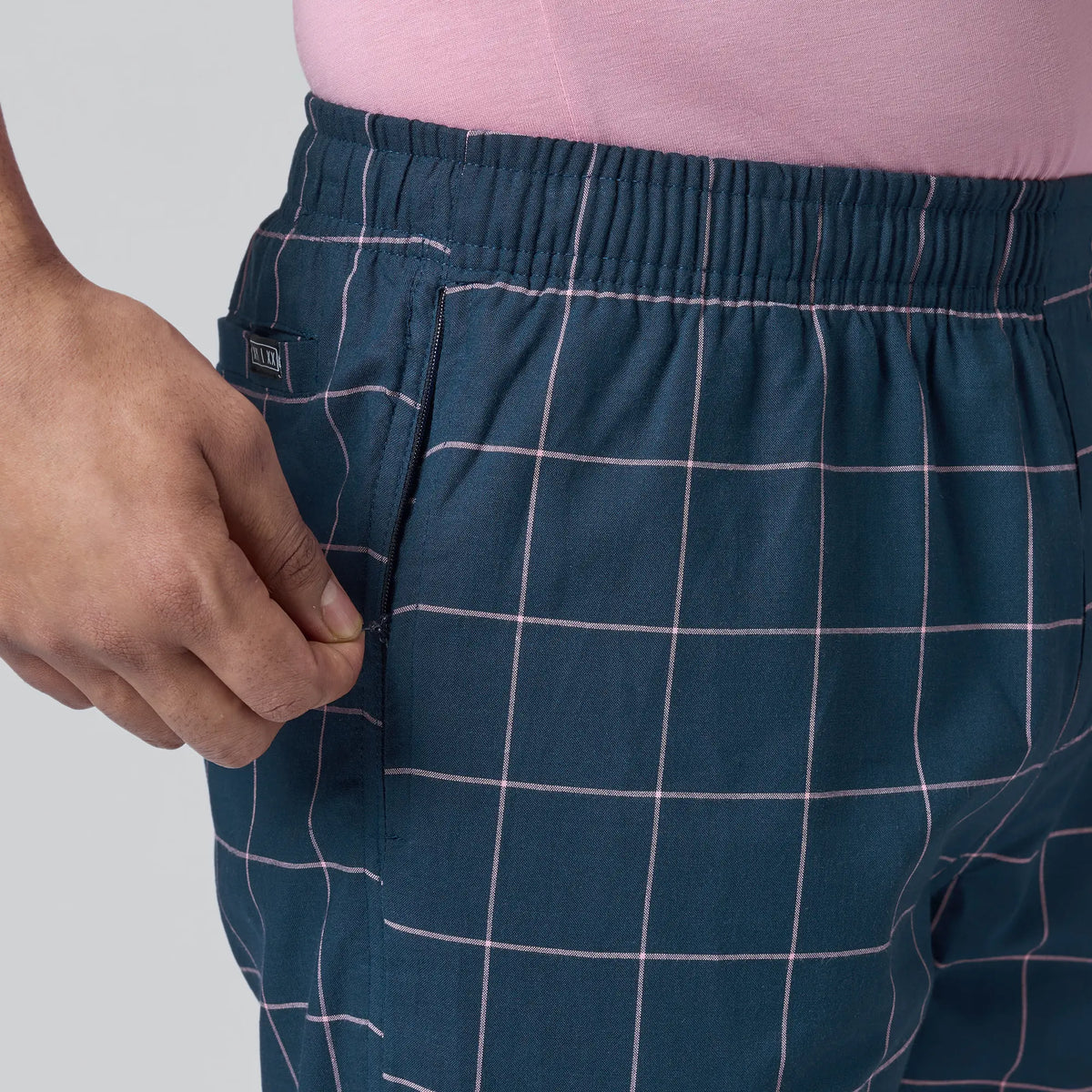 Checkmate Combed Cotton Pyjamas Pink Pop - XYXX Apparels