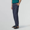 Checkmate Combed Cotton Pyjamas Storm Blue - XYXX Apparels