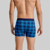 Checkmate Cotton Modal Boxer Briefs Vivid Blue