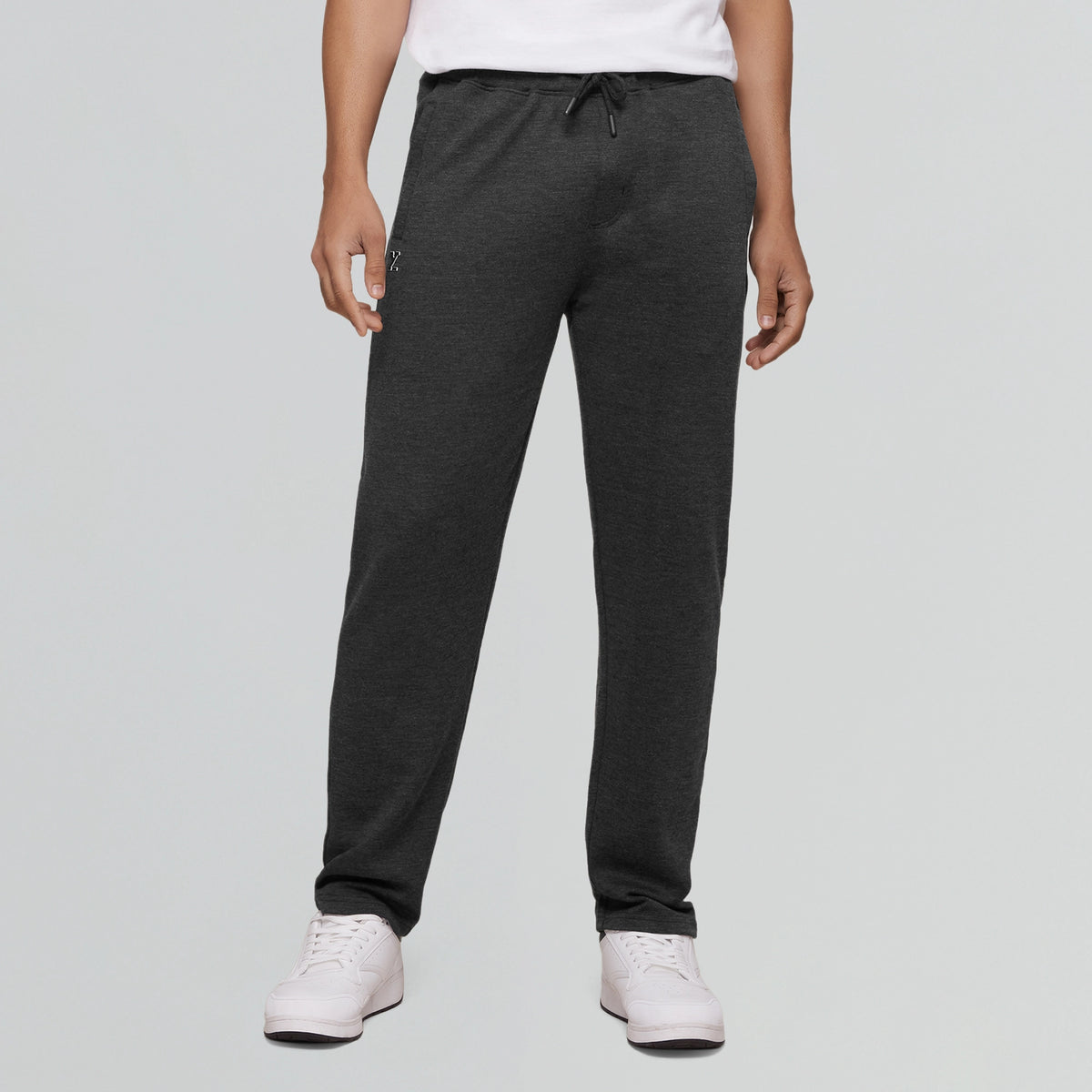 Code Cotton Rich Track Pants Graphite Grey