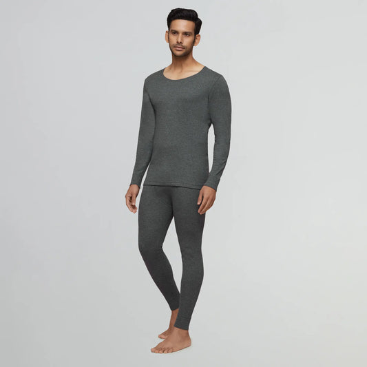 Cotton Rich Thermal Long Johns Graphite Grey - XYXX Apparels