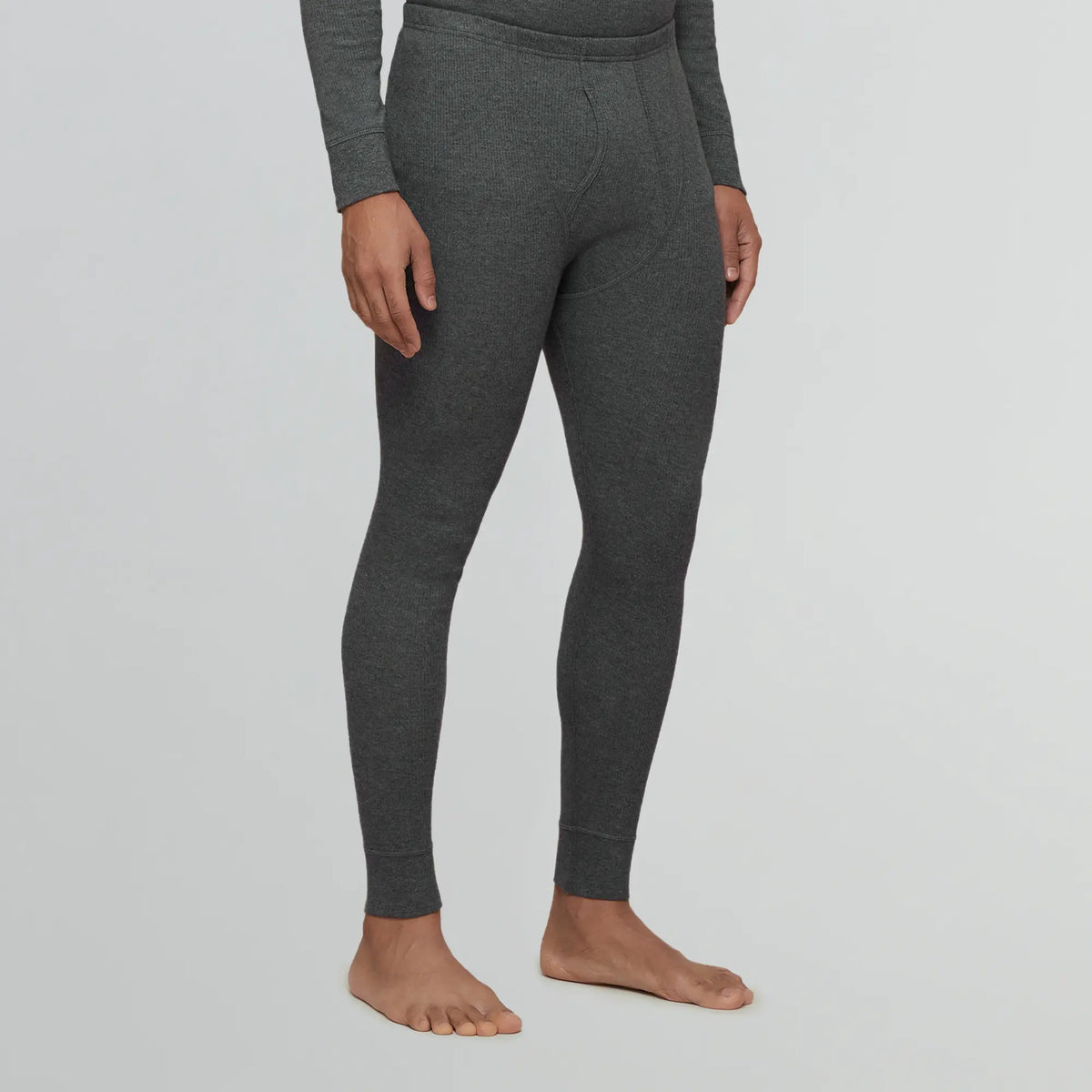 Cotton Rich Thermal Long Johns Graphite Grey - XYXX Apparels