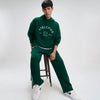 Crew Oversized Hoodie  - Ivy Green
