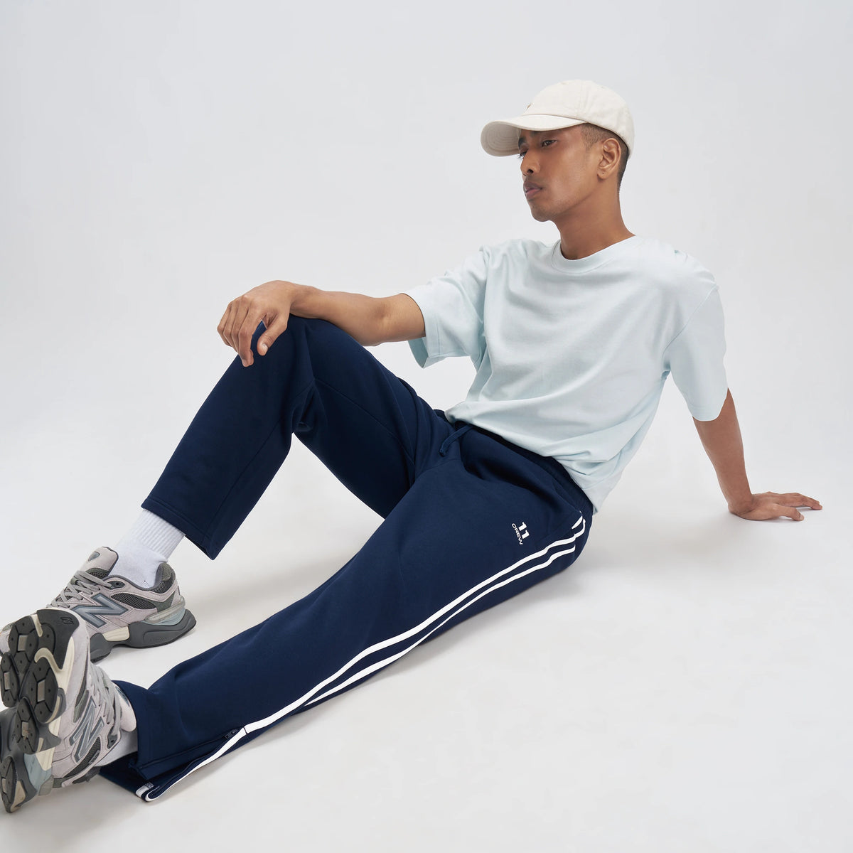 Crew Everyday Relaxed Fit Trackpants - Blue Nights