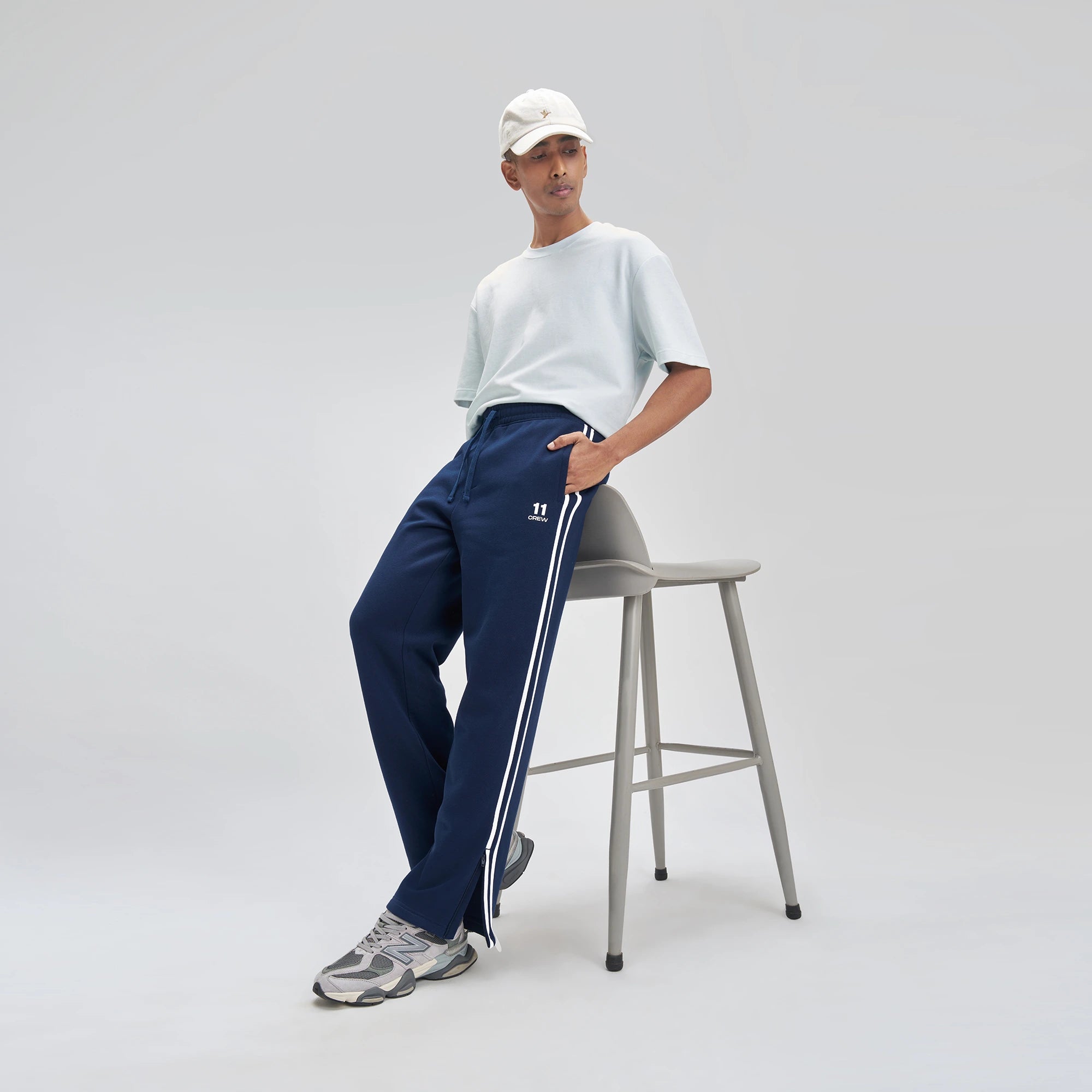 Crew Everyday Relaxed Fit Trackpants - Blue Nights