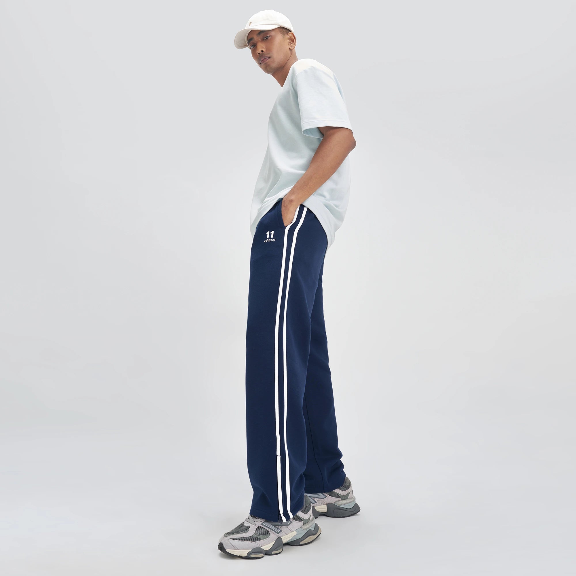 Crew Everyday Relaxed Fit Trackpants - Blue Nights