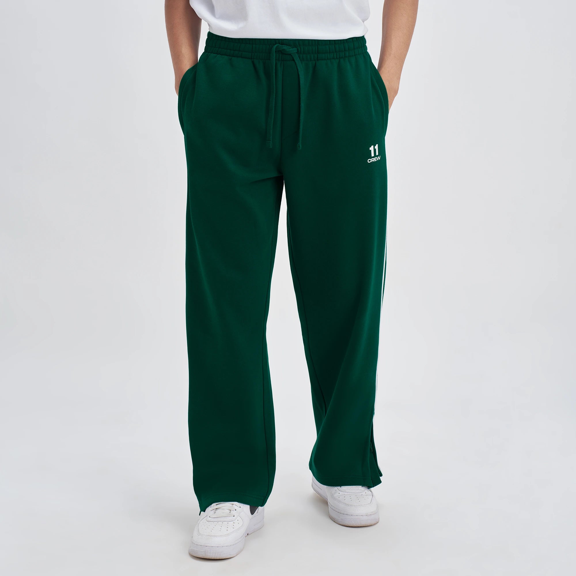 Crew Everyday Relaxed Fit Trackpants - Ivy Green