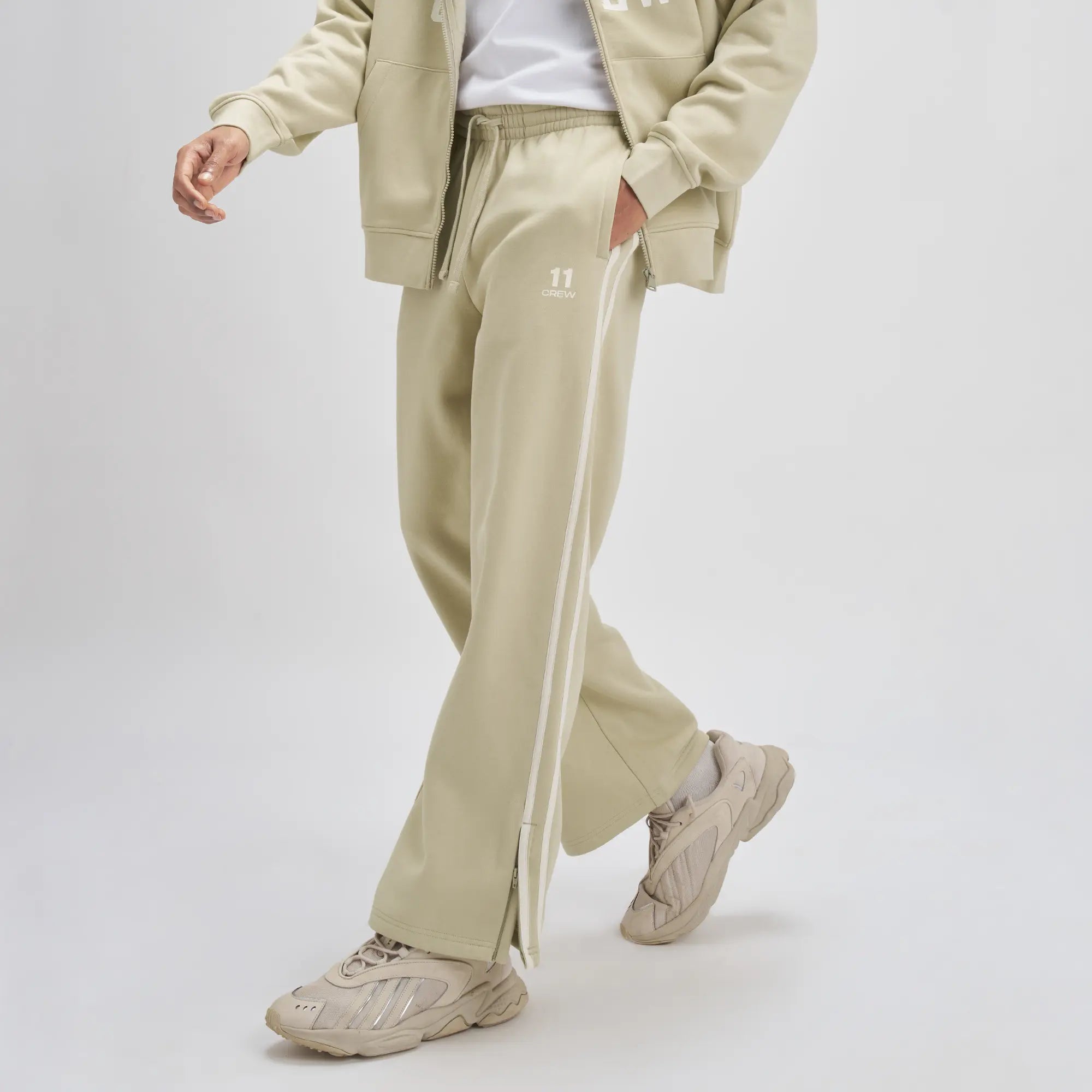 Crew Everyday Relaxed Fit Trackpants - Minted Grey