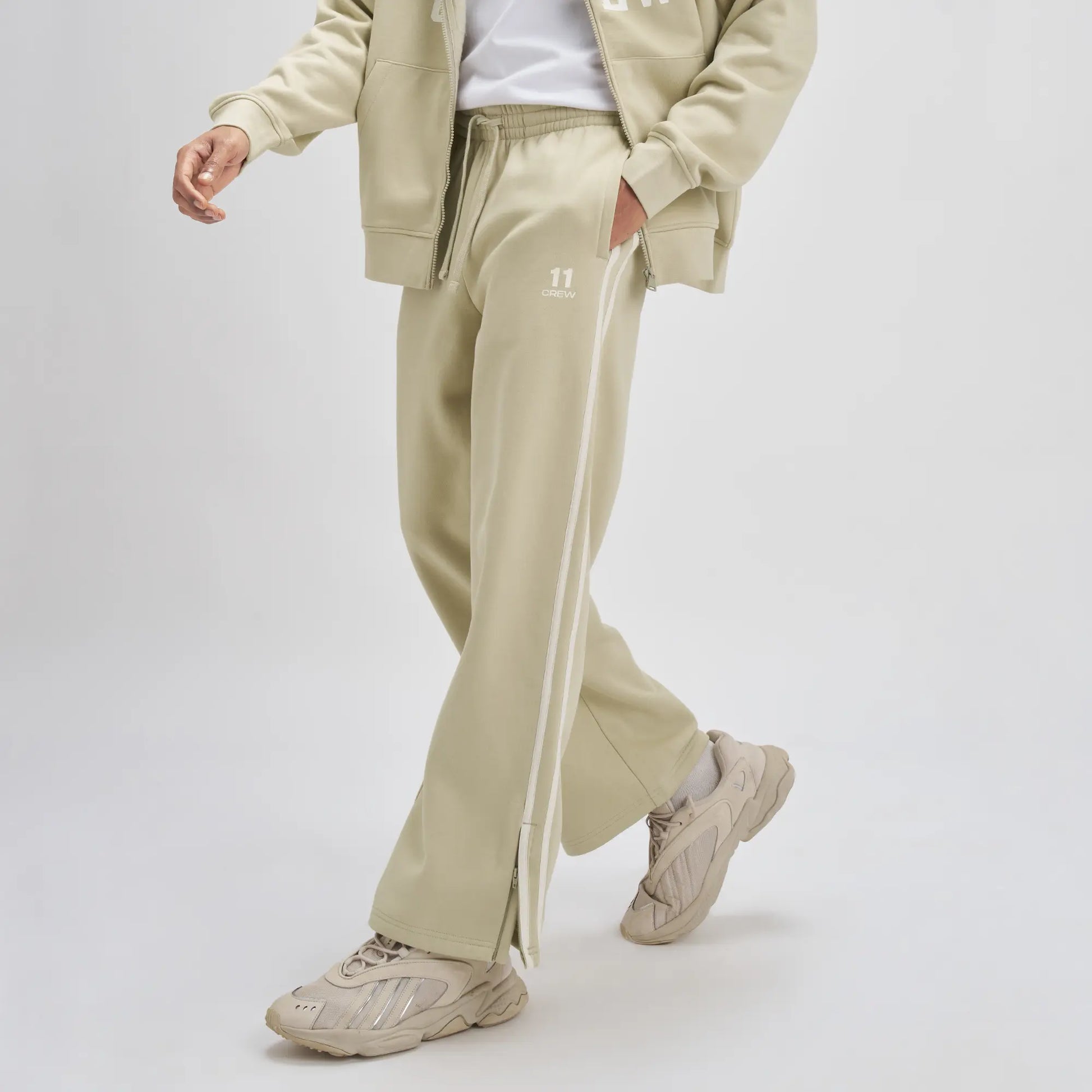 Crew Everyday Relaxed Fit Trackpants - Minted Grey