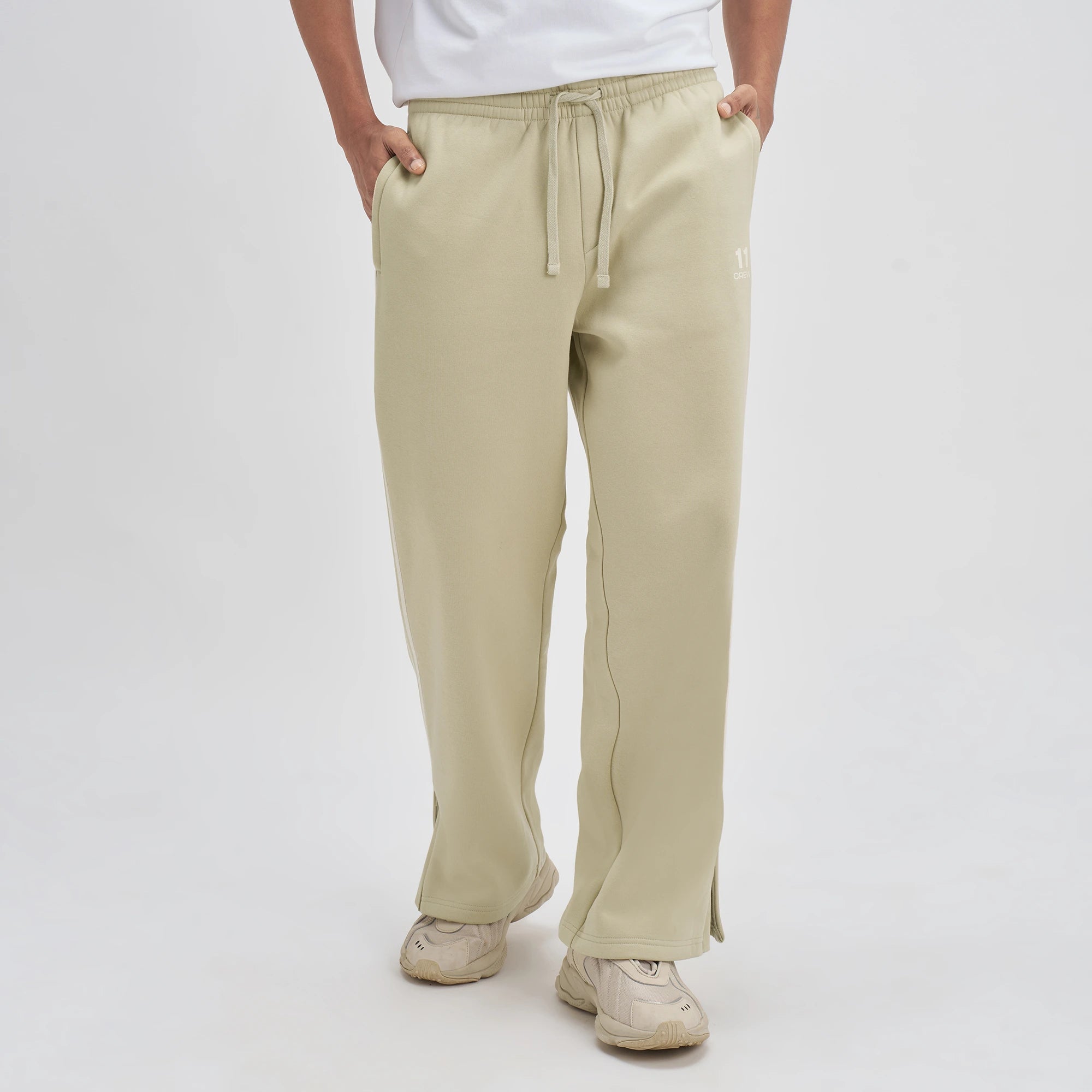 Crew Everyday Relaxed Fit Trackpants - Minted Grey