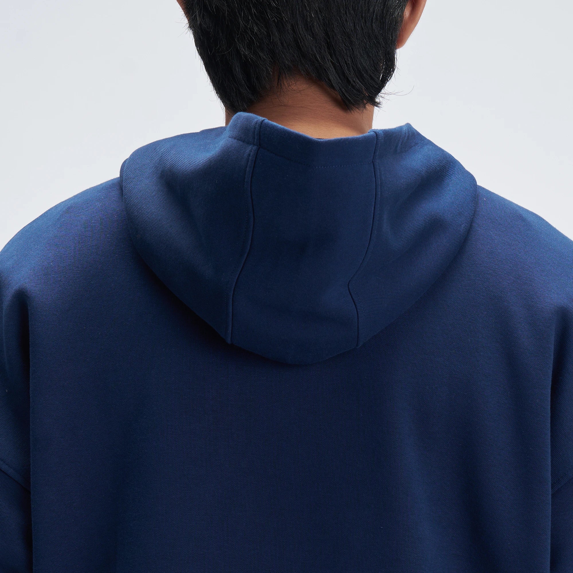 Crew Oversized Hoodie  - Blue Nights