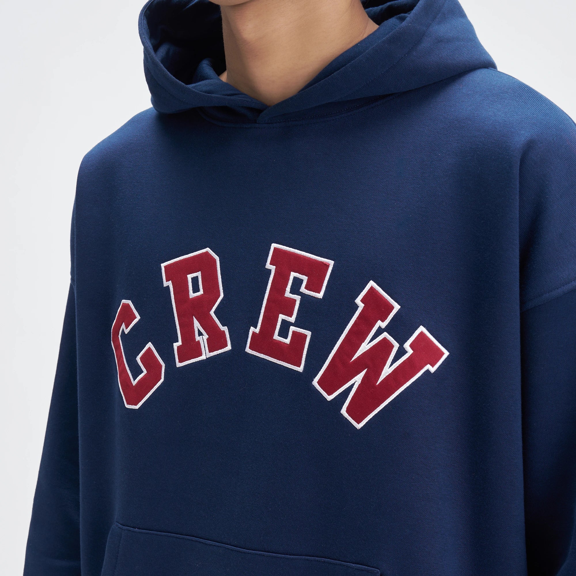 Crew Oversized Hoodie  - Blue Nights