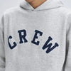 Crew Oversized Hoodie  - Concrete Grey