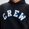 Crew Oversized Hoodie  - Ink Black