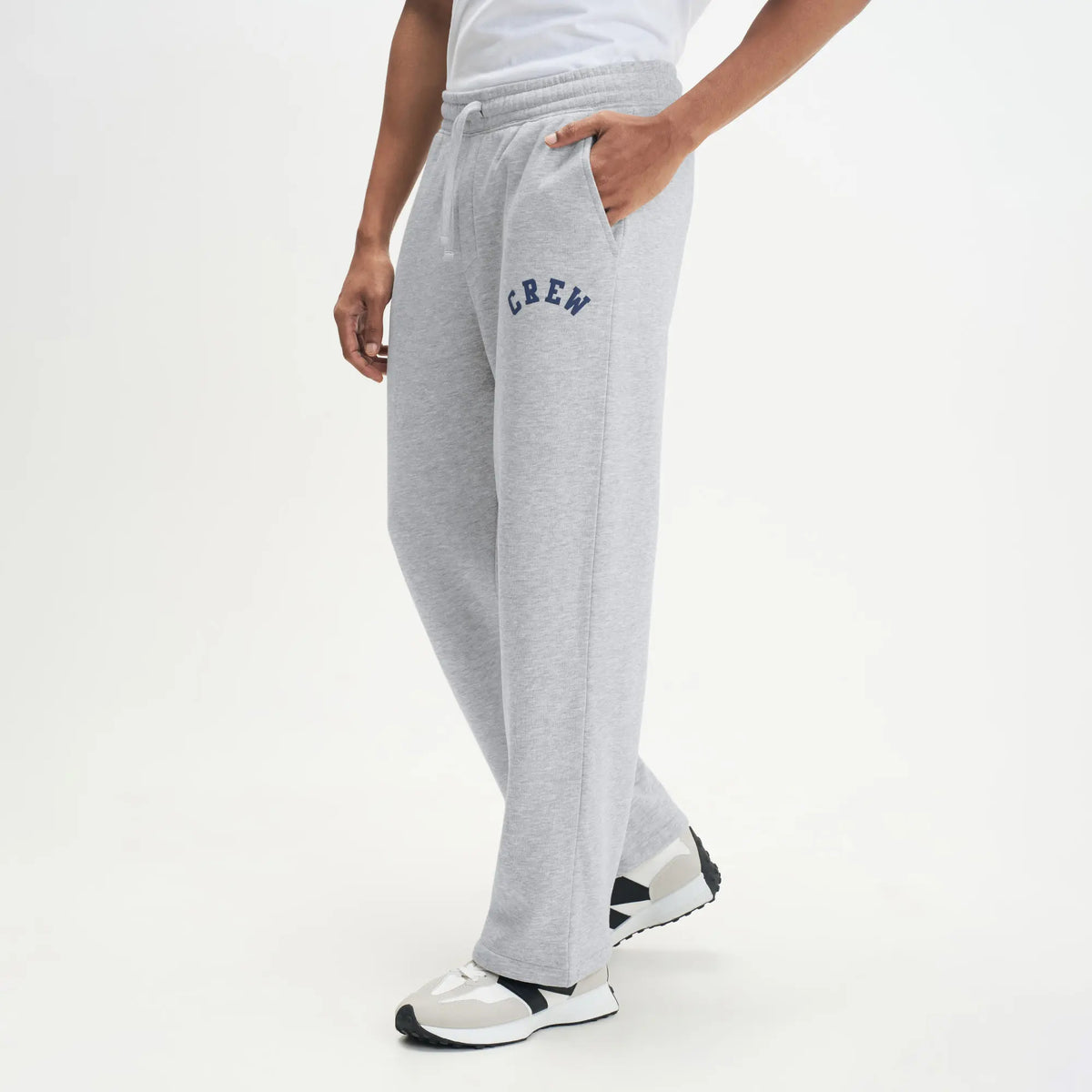 Crew Relaxed Fit Sweatpants - Concrete Grey