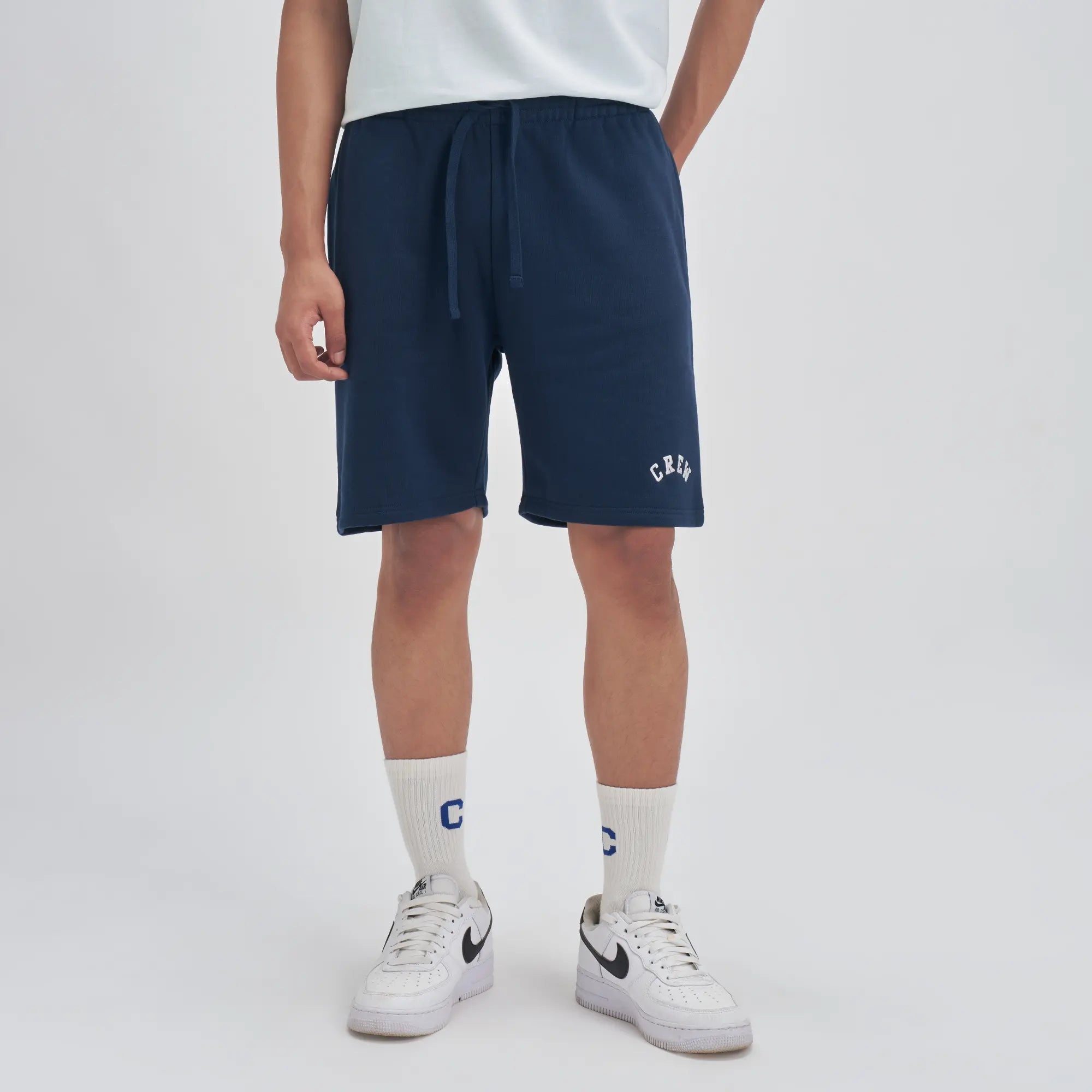 Crew Relaxed Fit Sweatshorts - Blue Nights