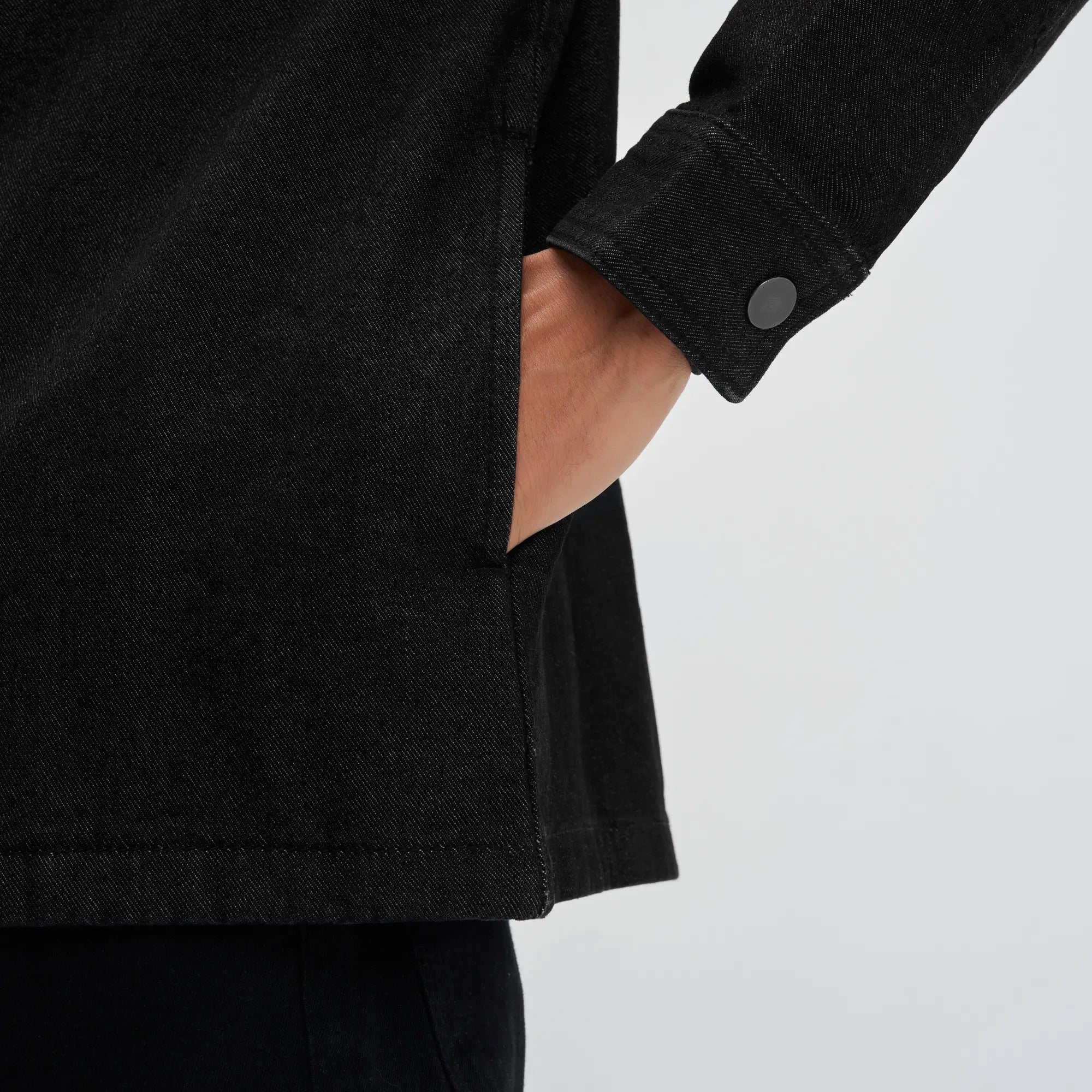 Denim Jacket - Pitch Black