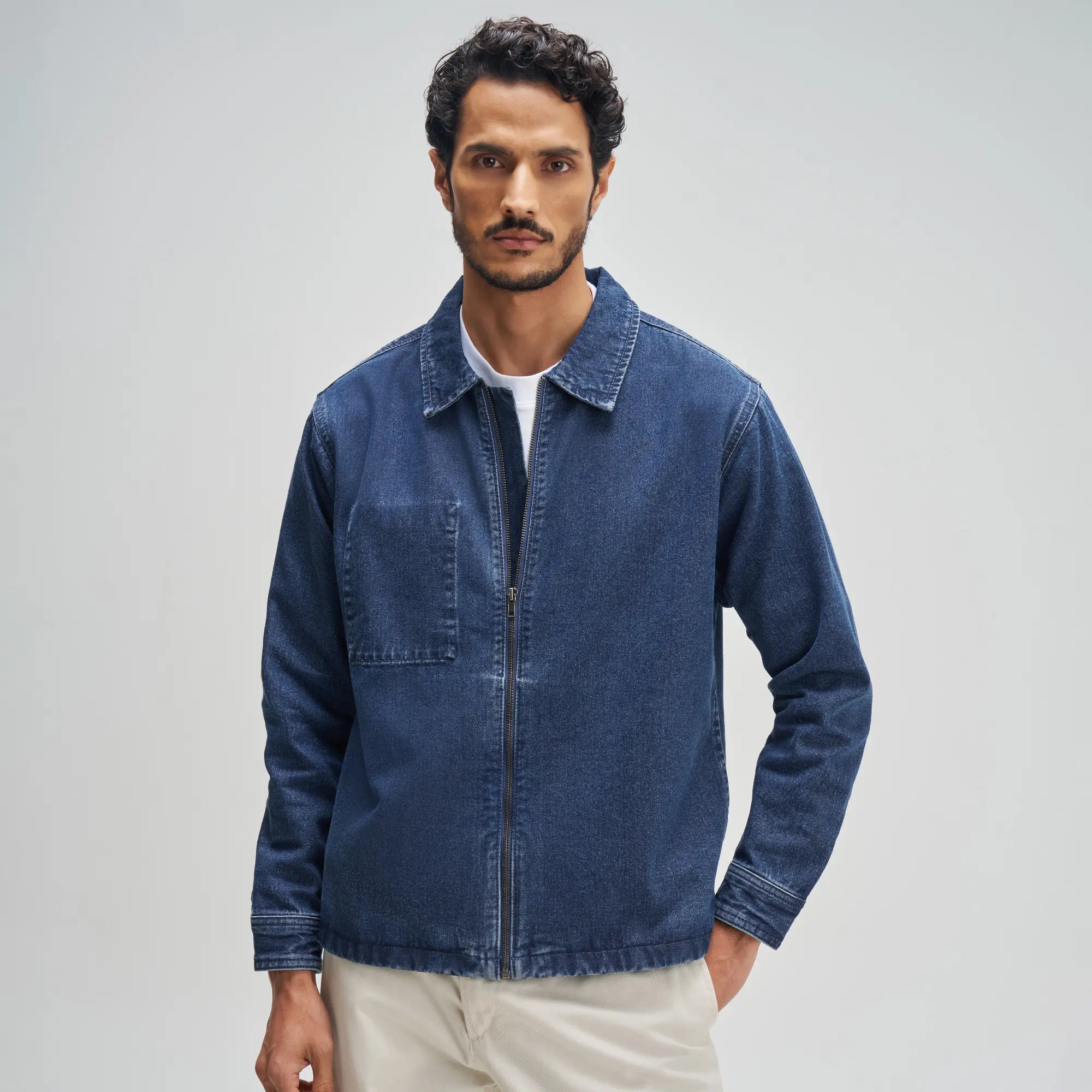 Denim Jacket - Vintage Blue