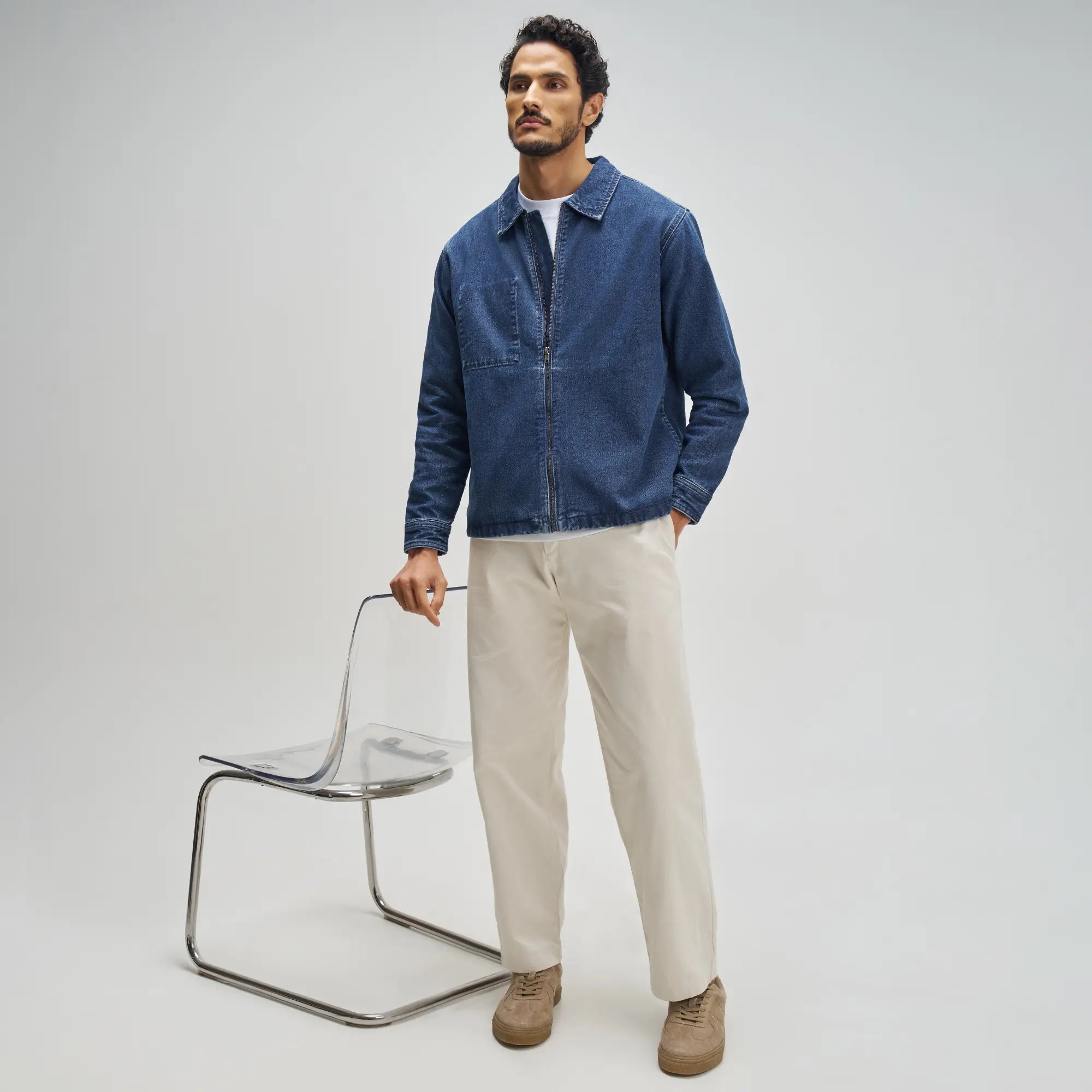 Denim Jacket - Vintage Blue