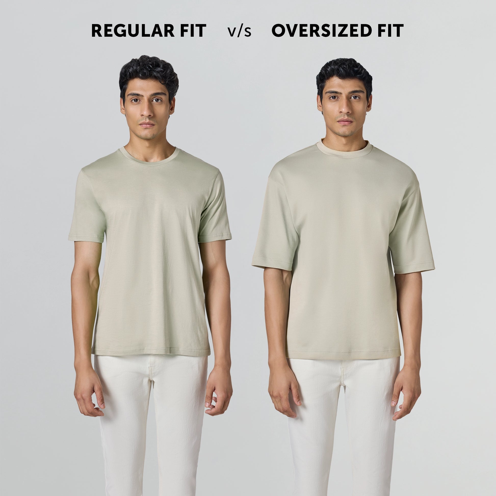 Drift Cotton Oversized T-shirts Ivory White