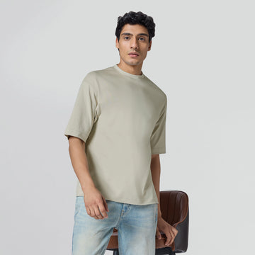 Drift Cotton Oversized T-shirts Ivory White
