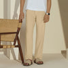 Zen Cotton Easy Pants Dune Brown