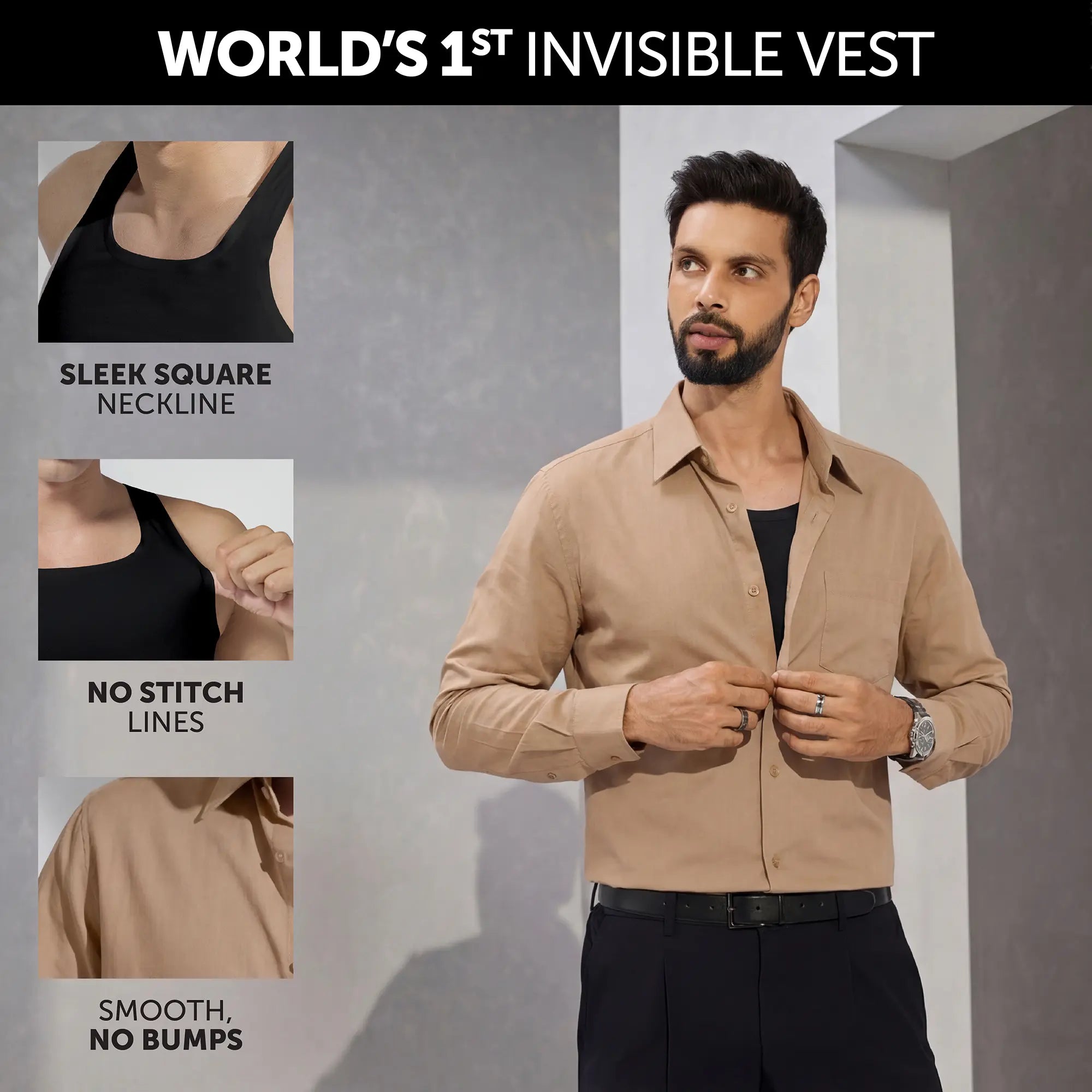 Element Invisible Vests Pitch Black