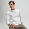 Full Sleeve Crew Neck T-Shirt - Polar White