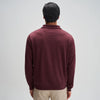 Half-Zip Pullover - Auburn Red