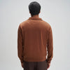 Half-Zip Pullover - Caramel Brown