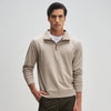 Half-Zip Pullover - Irish Beige