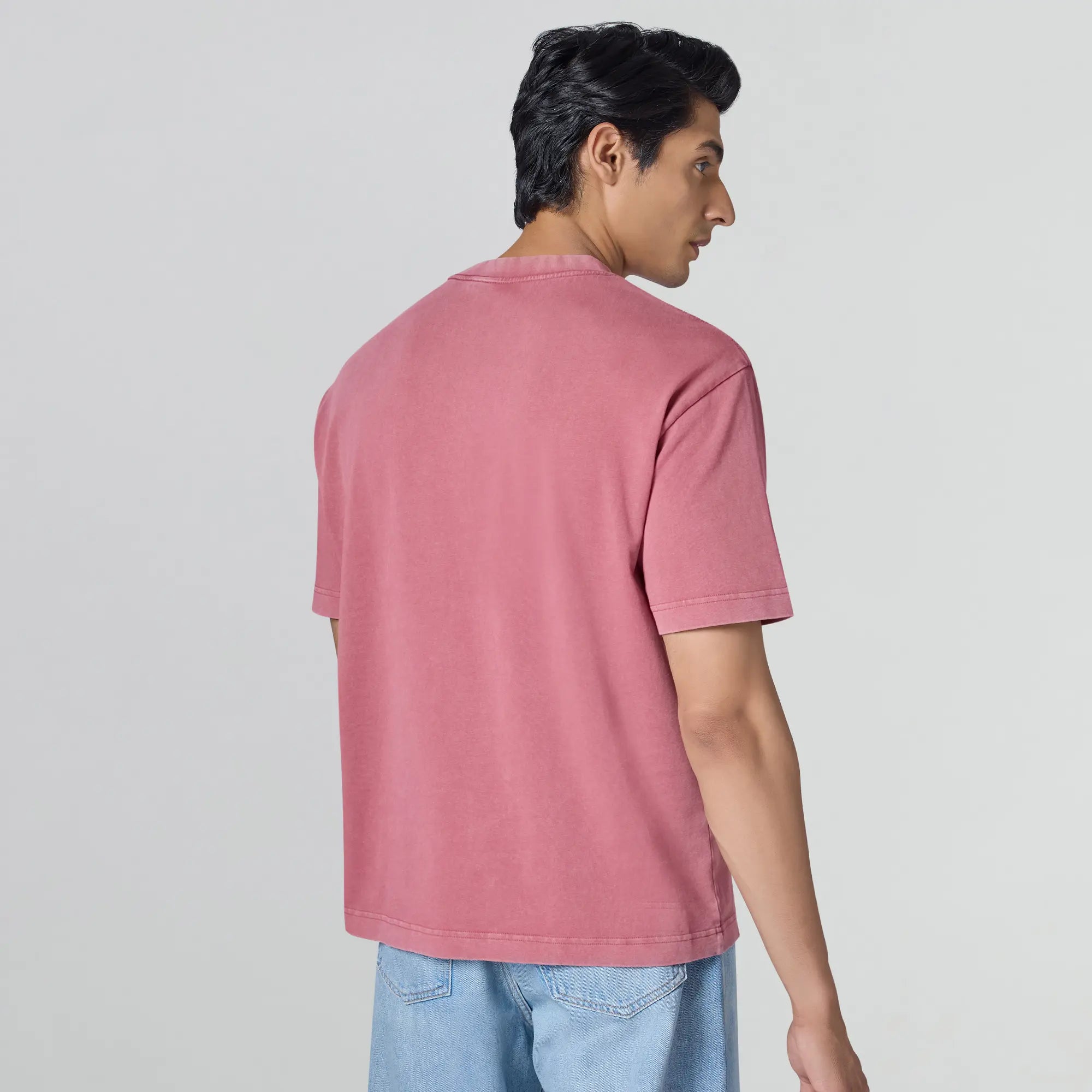 Haze Relaxed Fit Washed T-shirt - Vintage Pink – XYXX Apparels Haze Relaxed Fit Washed T-shirt - Vintage Pink – XYXX Apparels