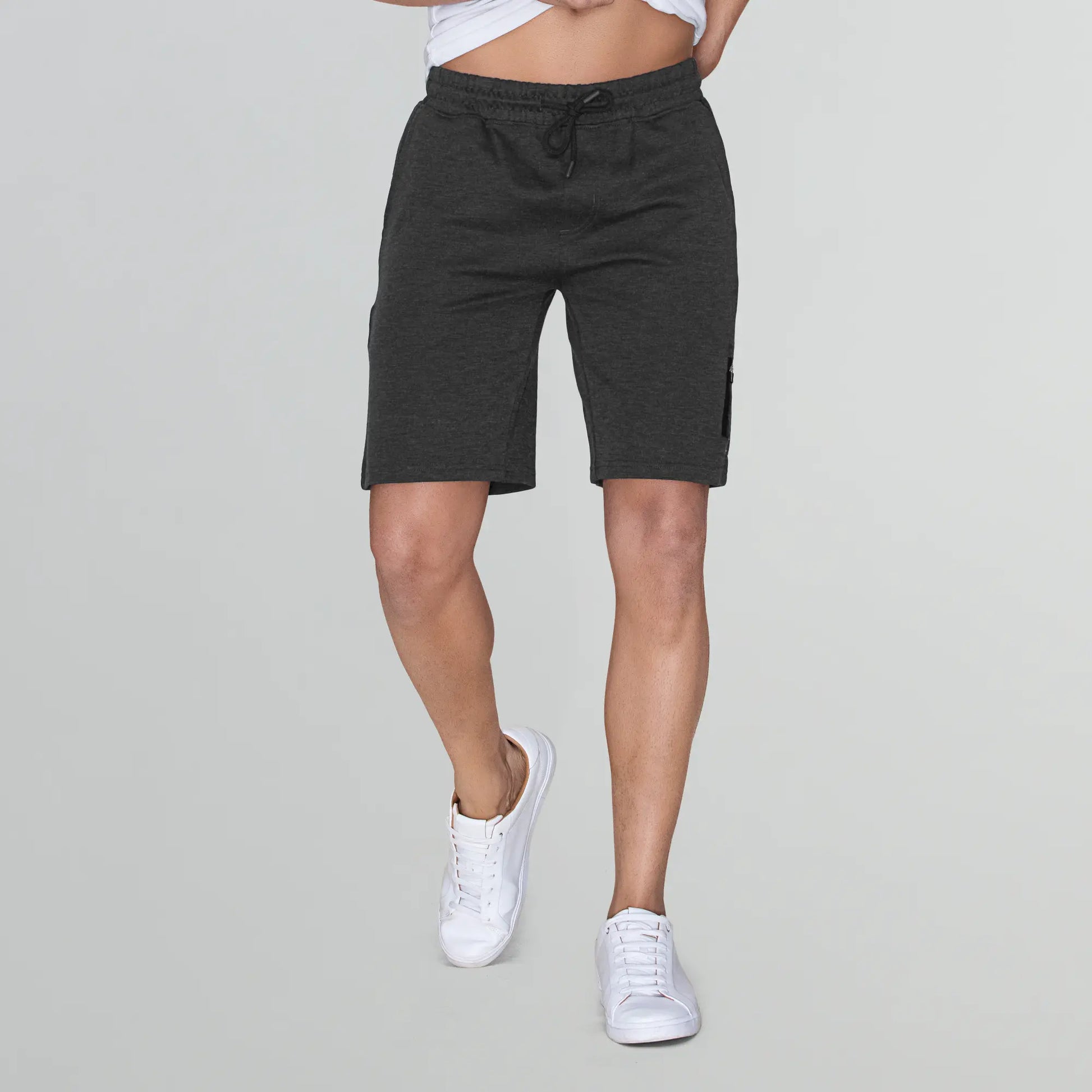 Hype Cotton Rich Shorts Graphite Grey