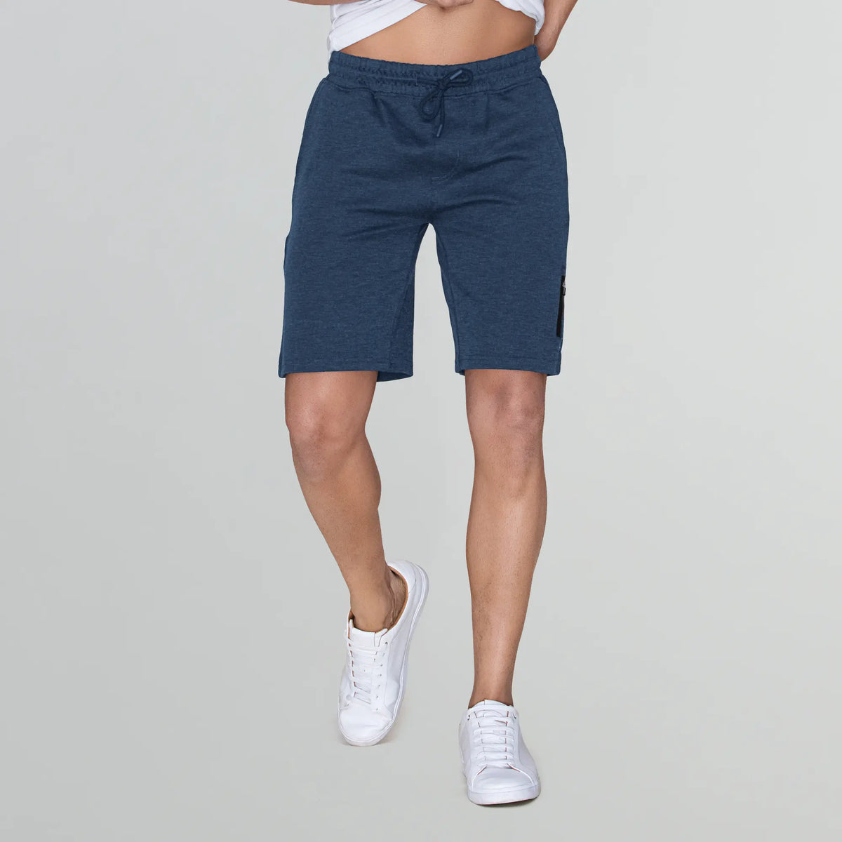 Hype Cotton Rich Shorts Midnight Blue