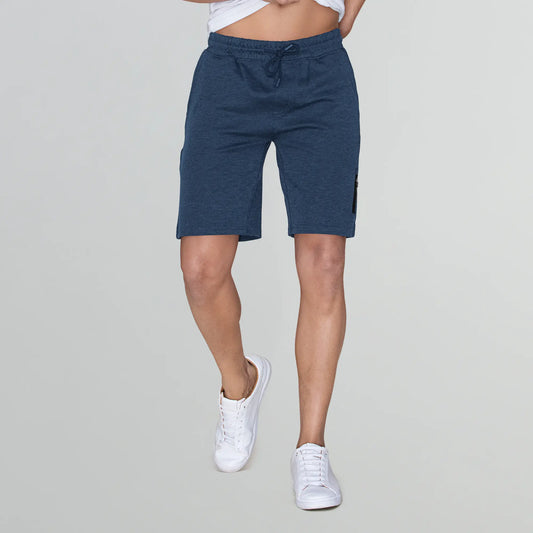 Hype Cotton Rich Shorts Midnight Blue