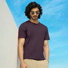Iconique Supima Cotton T-shirt Plum Wine
