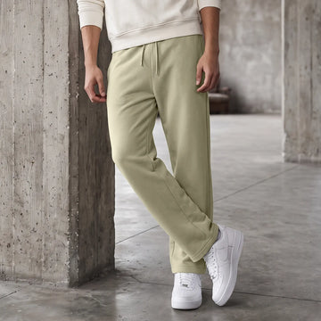 Pulse French Terry Cotton Blend Sweatpants Cascade Grey