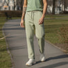 Pulse French Terry Cotton Blend Sweatpants Cascade Grey