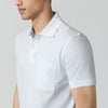 Code Polo T-shirts Polar White