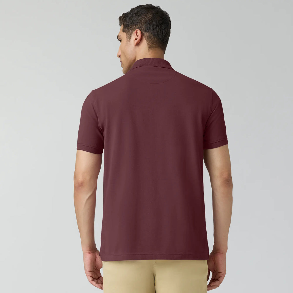 Code Polo T-shirts Merlot Maroon