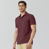 Code Polo T-shirts Merlot Maroon