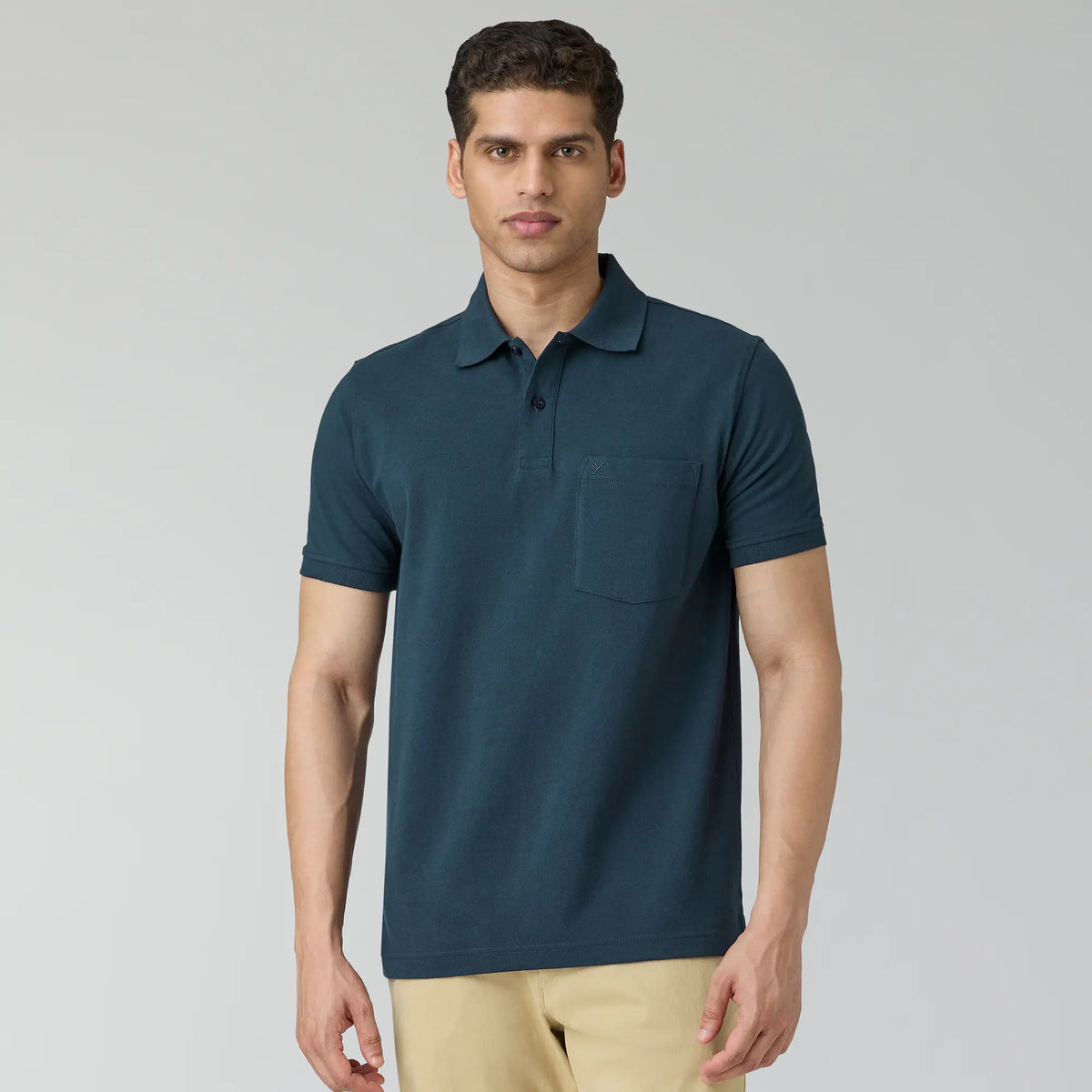 Code Polo T-shirts Isle Blue