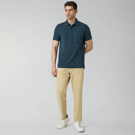 Code Polo T-shirts Isle Blue