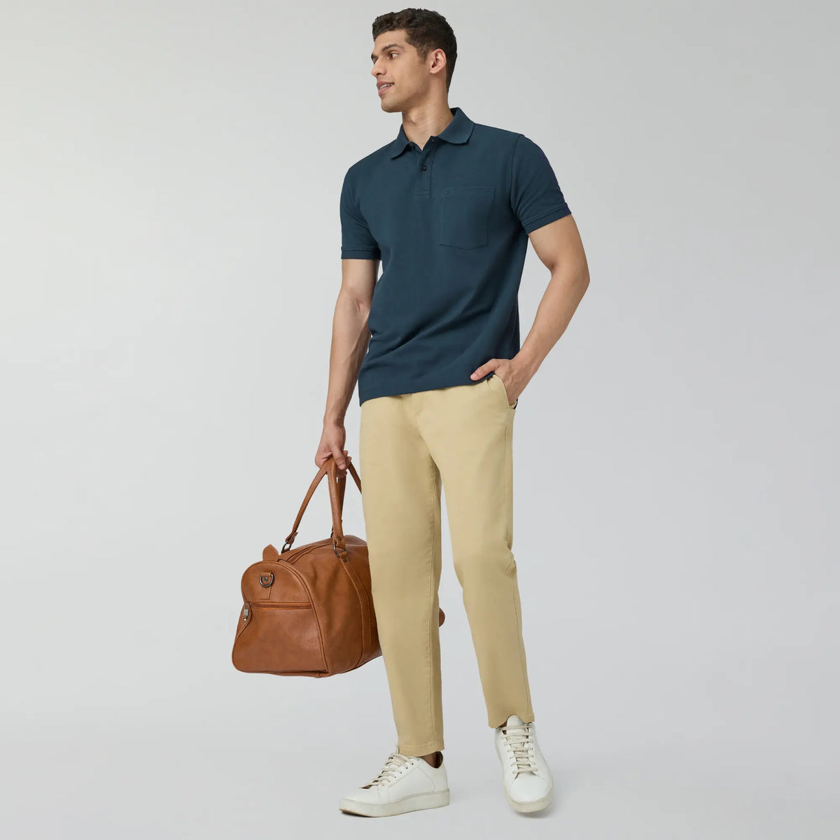 Code Polo T-shirts Isle Blue