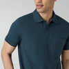 Code Polo T-shirts Isle Blue