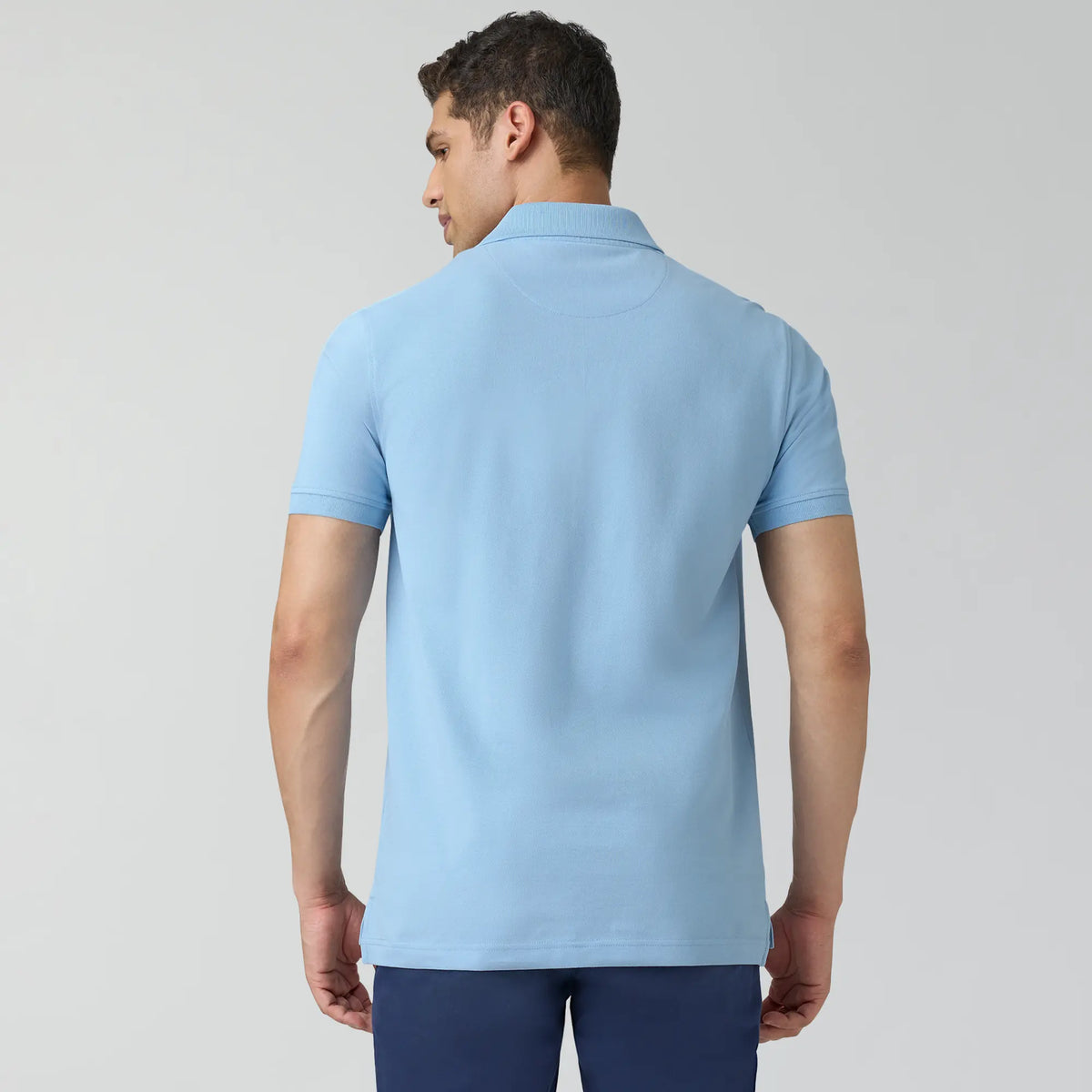 Code Polo T-shirts Sky Blue
