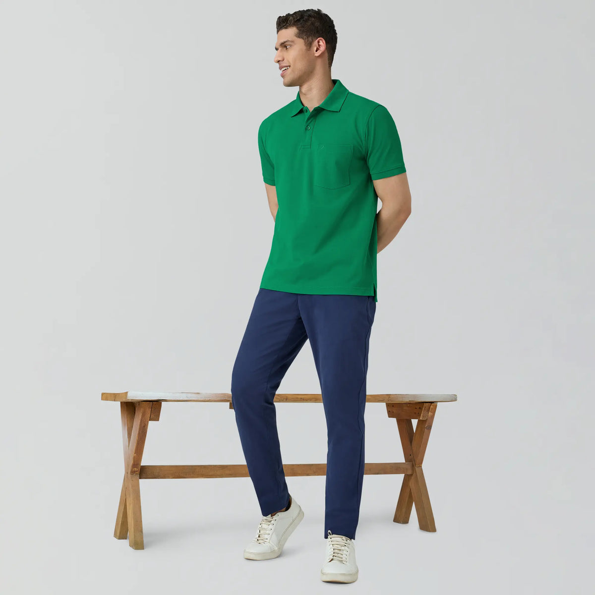 Code Polo T-shirts Fiesta Green