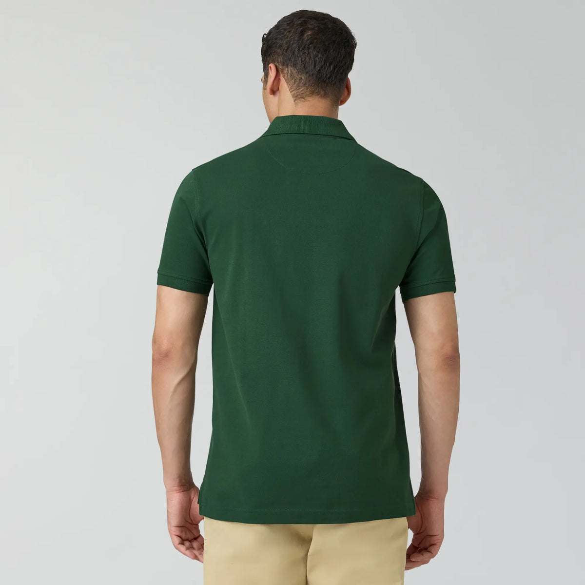 Code Polo T-shirts Basil Green